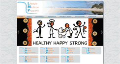 Desktop Screenshot of lifestylemedicineprograms.com